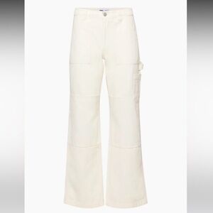 Aritzia TNA White Pants